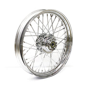 MCS 2.50 x 19 front wheel 40 spokes chrome
