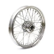 MCS 2.50 x 19 front wheel 40 spokes chrome