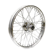 MCS 2.15 x 21 front wheel 40 spokes chrome