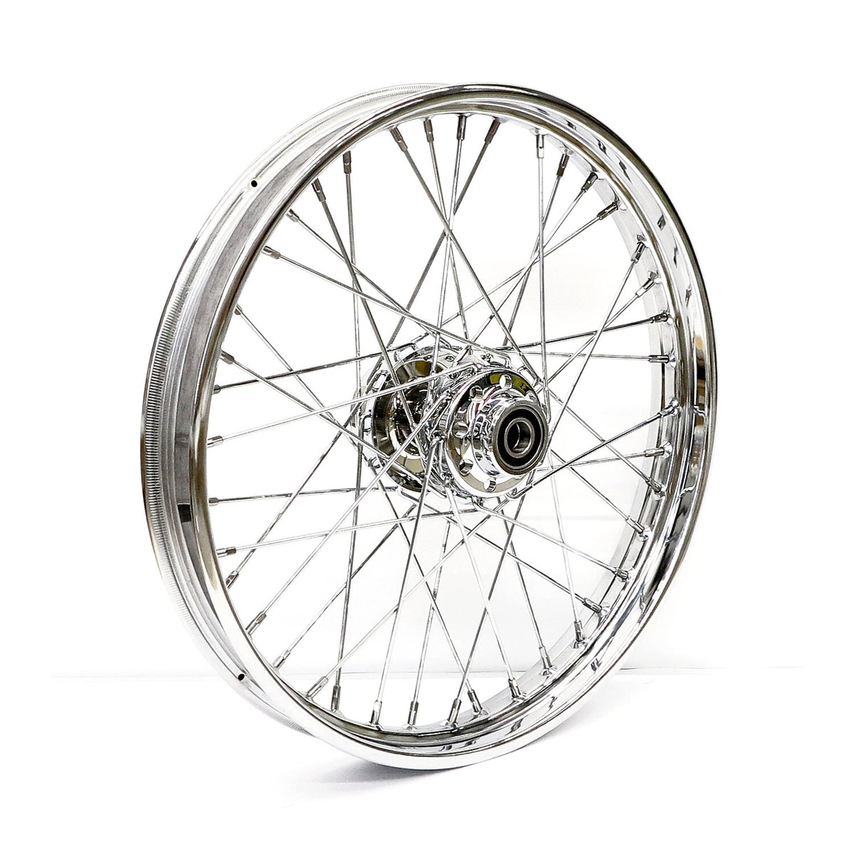MCS 2.15 x 21 front wheel 40 spokes chrome