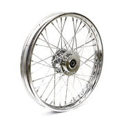 MCS 2.15 x 21 front wheel 40 spokes chrome