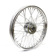 MCS 2.15 x 21 front wheel 40 spokes chrome