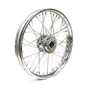 MCS 2.15 x 21 front wheel 40 spokes chrome