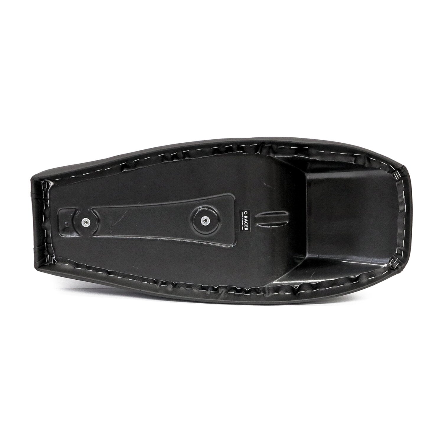 C-Racer Flat Racer SCR4FC seat fully covered - Black