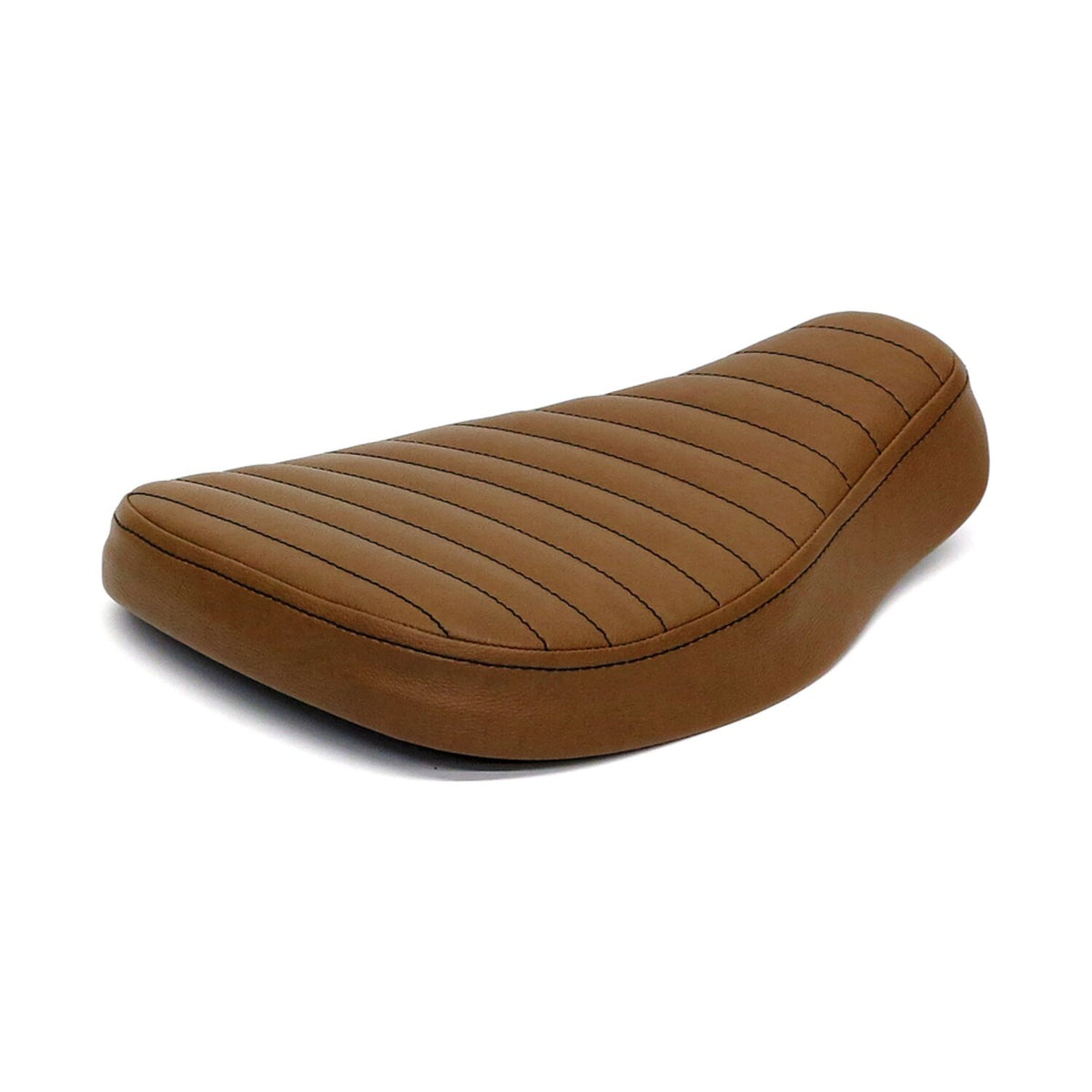 C-Racer Classic bobber solo seat - Large - Dark brown