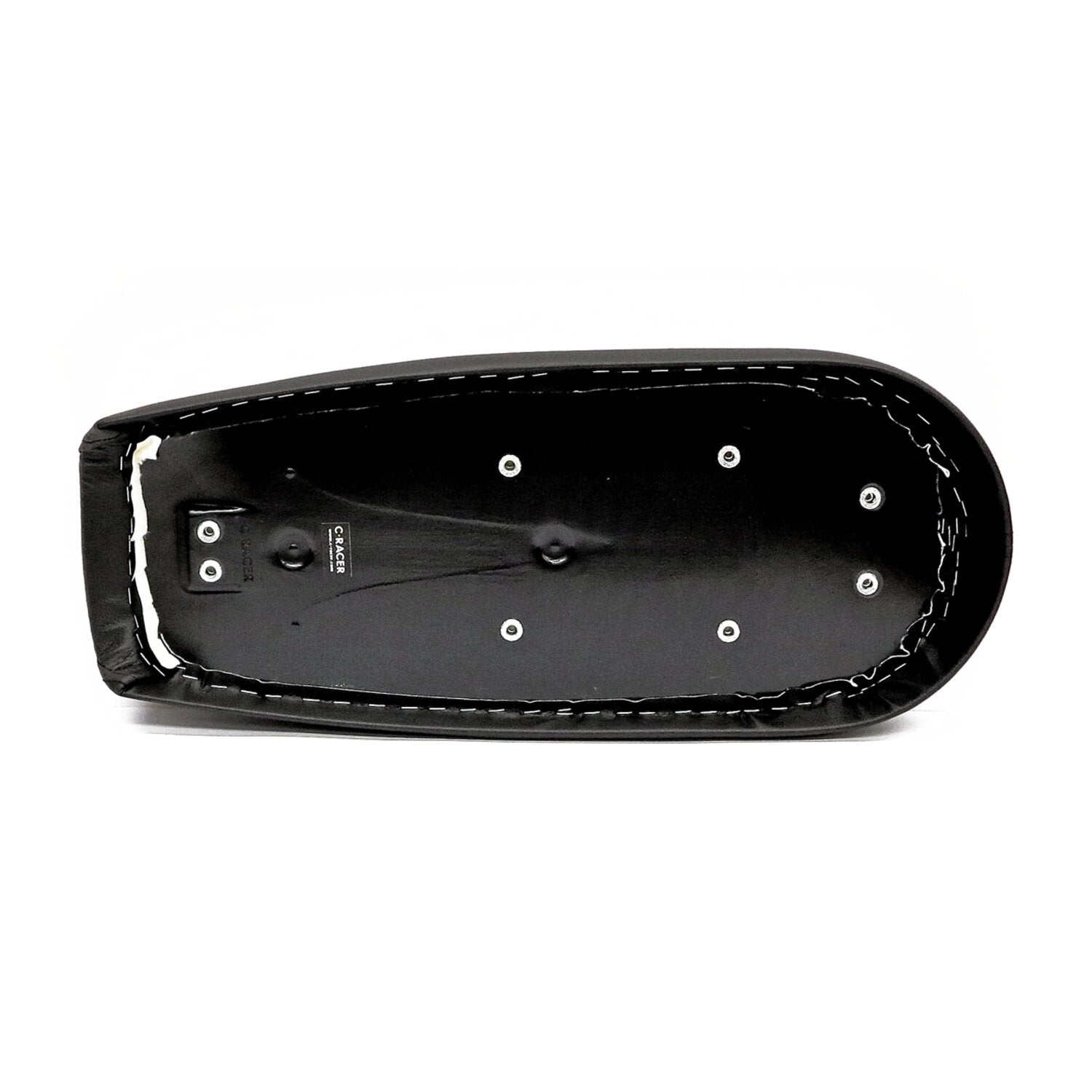 C-Racer Fat Scramsadle scrambler seat - Black