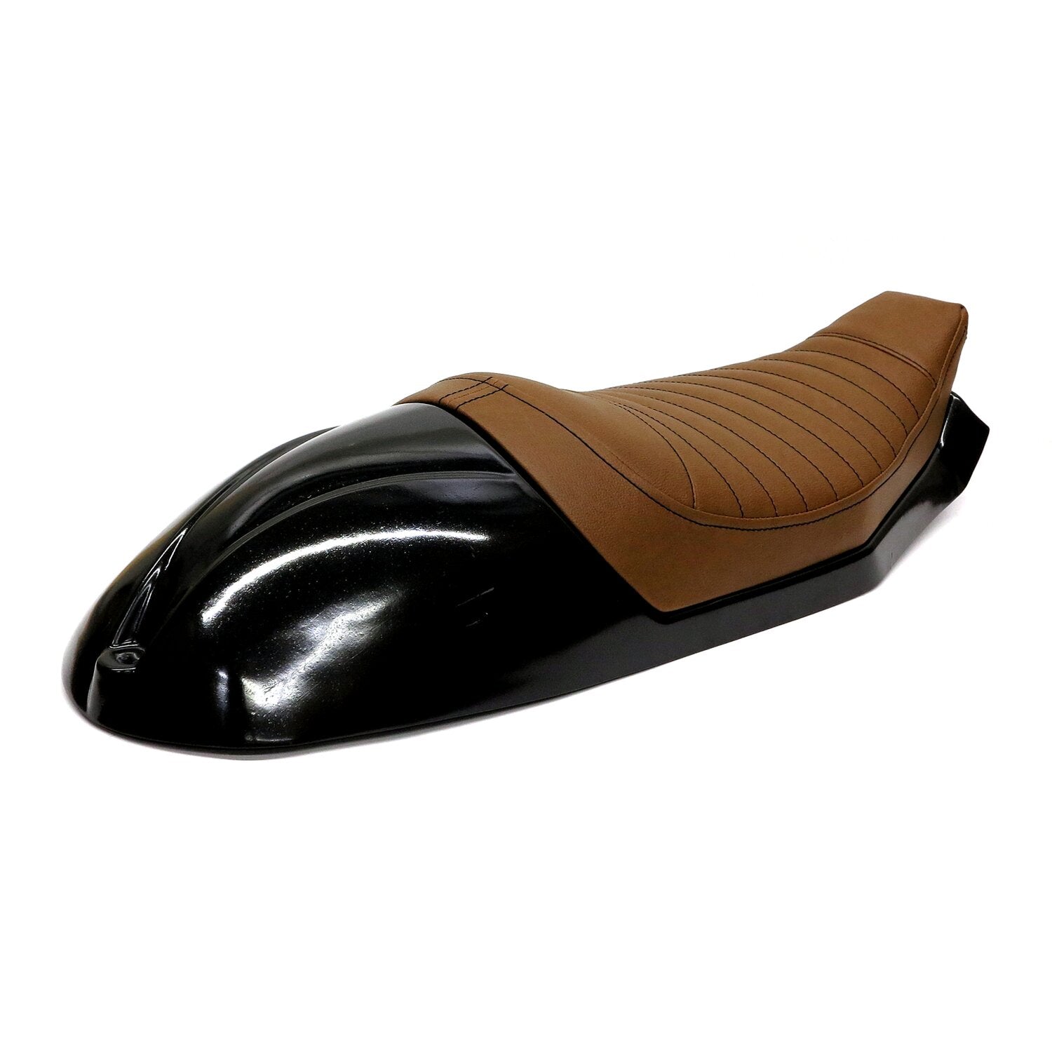 C-Racer Bonneville Cafe Racer seat dark brown