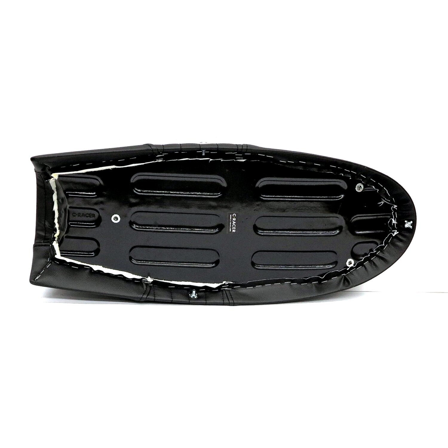 C-Racer BMW R100 Scrambler seat 04 black