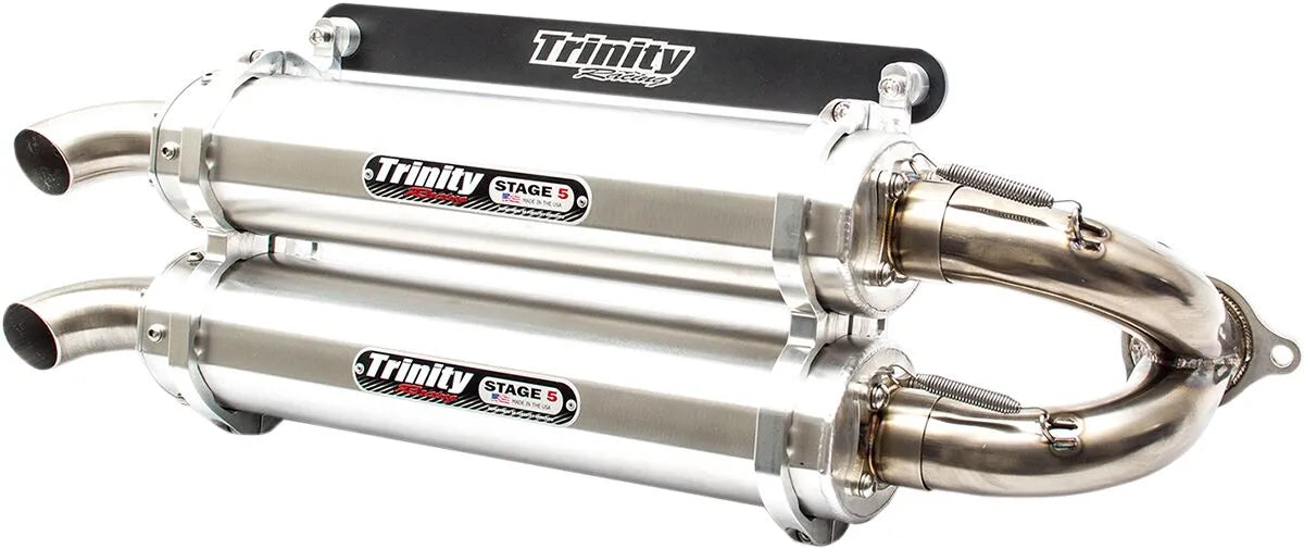 Trinity Racing Stage 5 Slip-On Dual Lyddæmper System