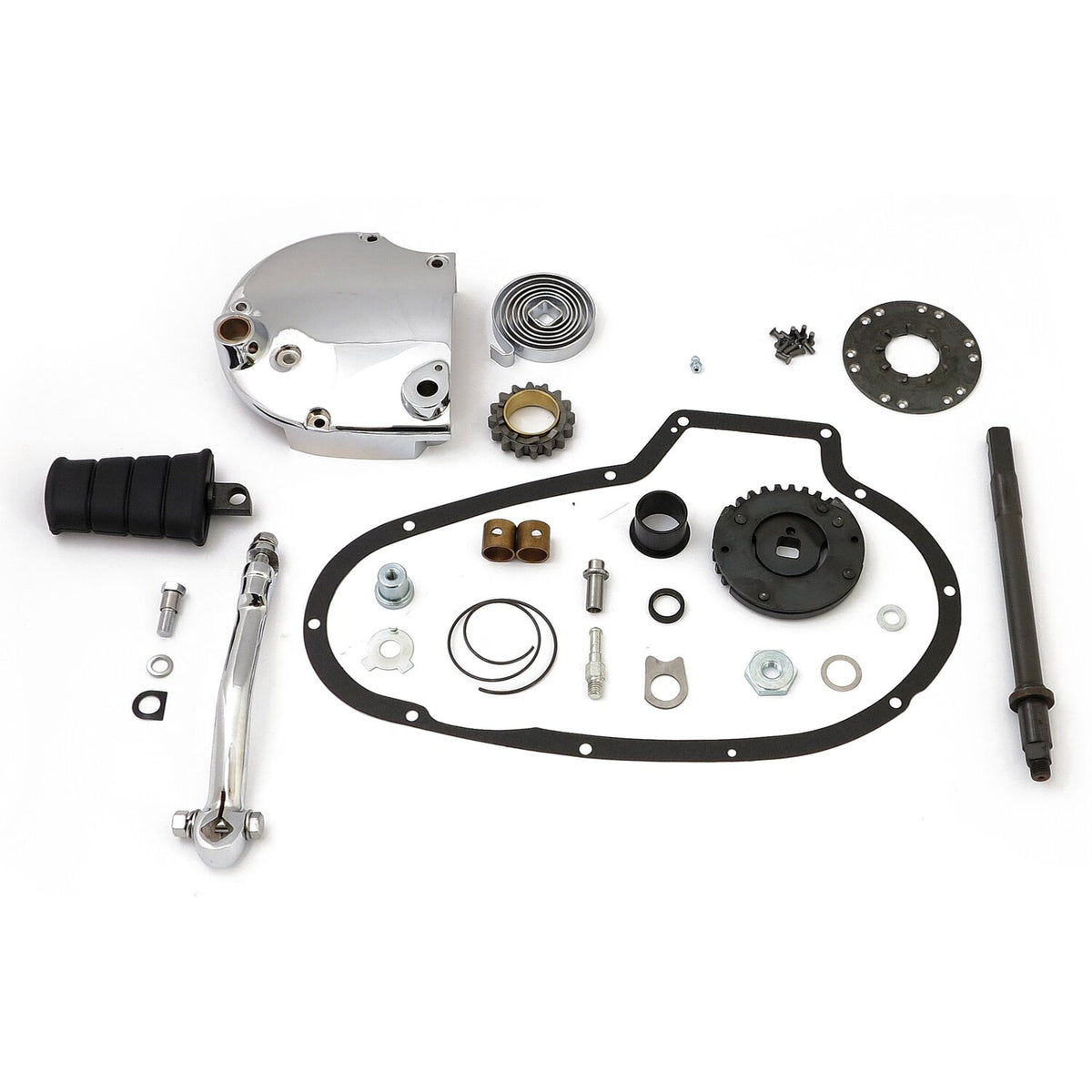 MCS Sportster kick start kit chrome