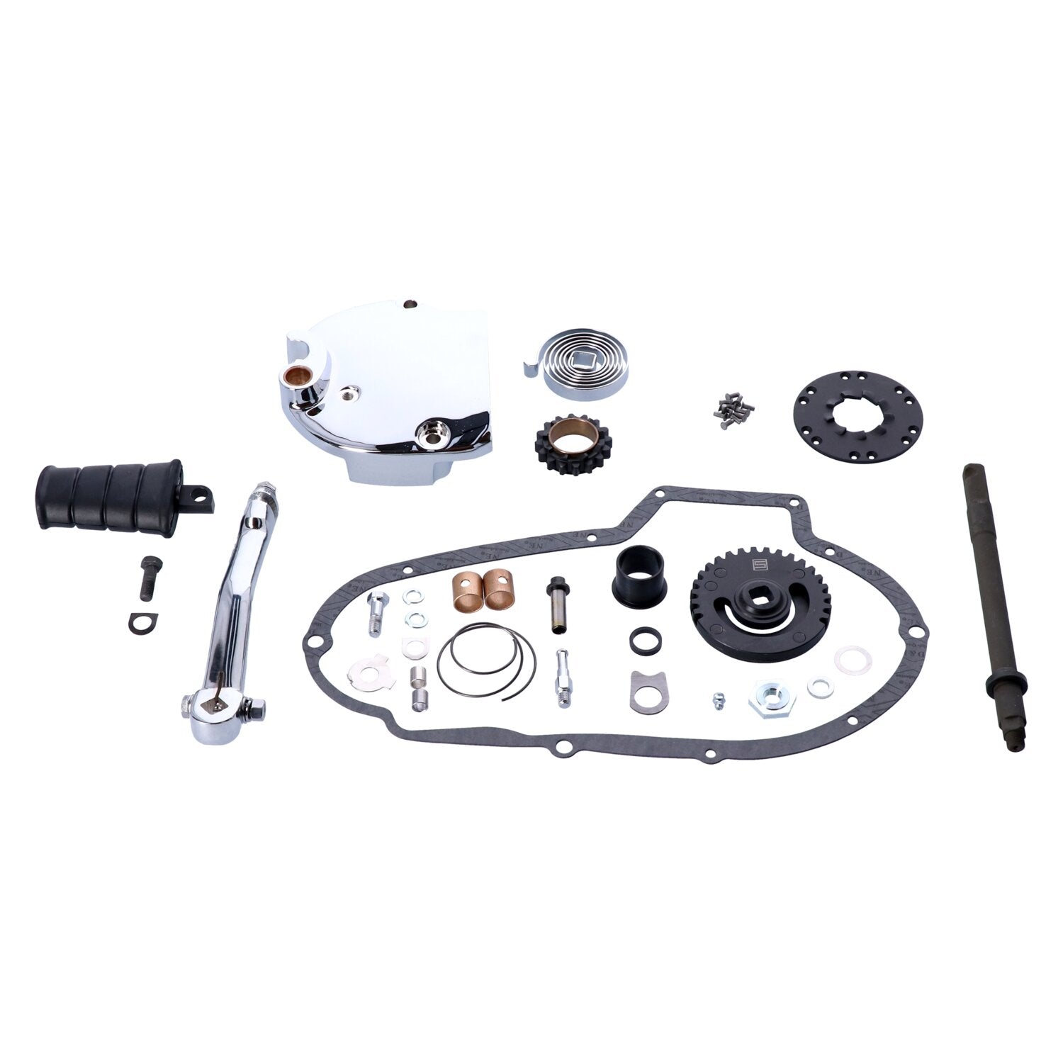 MCS Sportster kick start kit chrome
