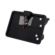 CPV 'slide-in' license plate bracket - Side mount black