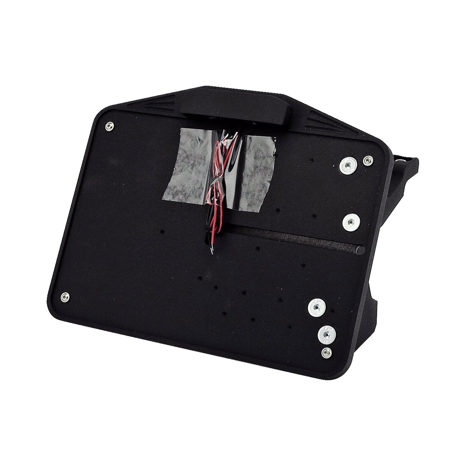 CPV License plate bracket kit swing - Black - EU