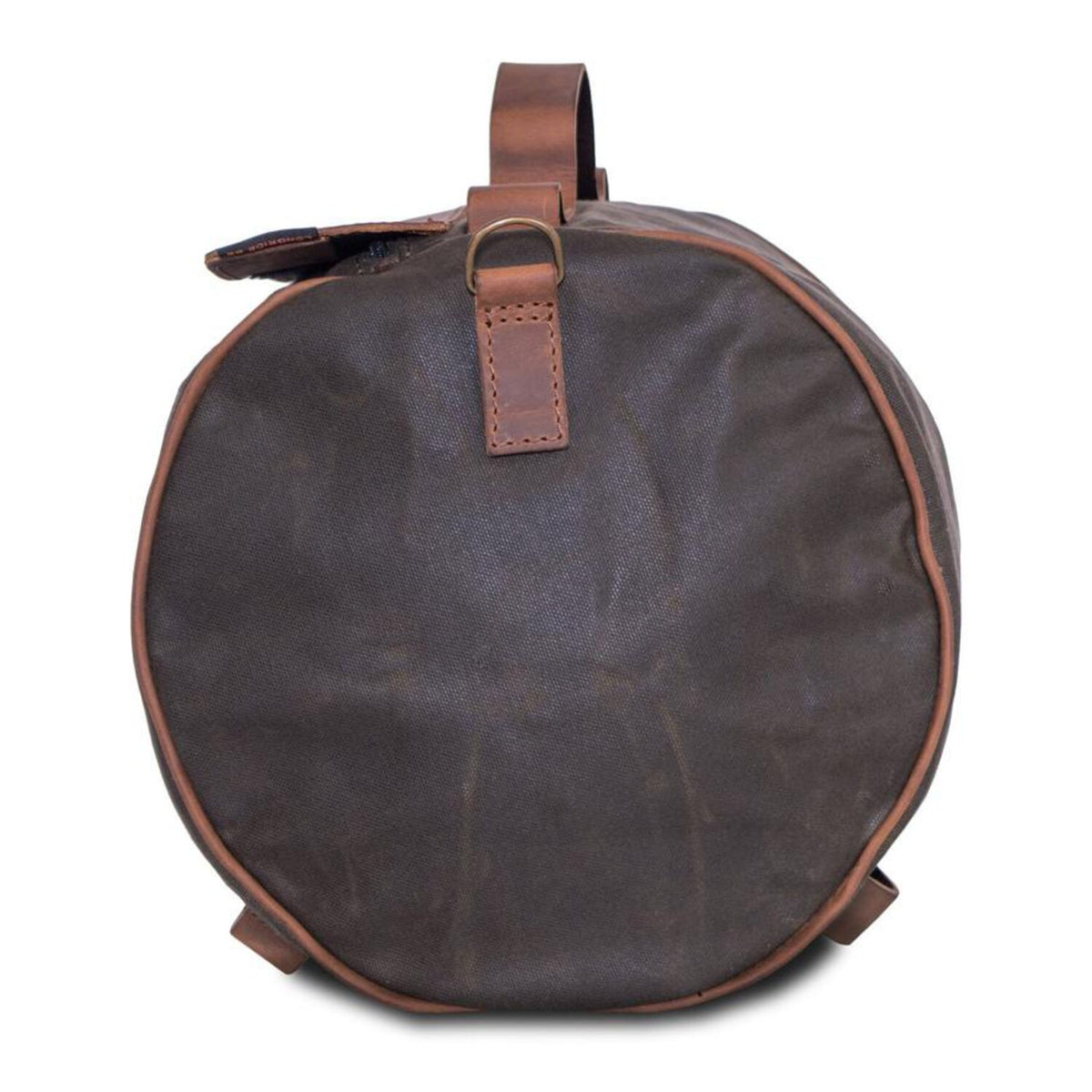 LongRide roll bag waxed cotton narrow - Khaki wax