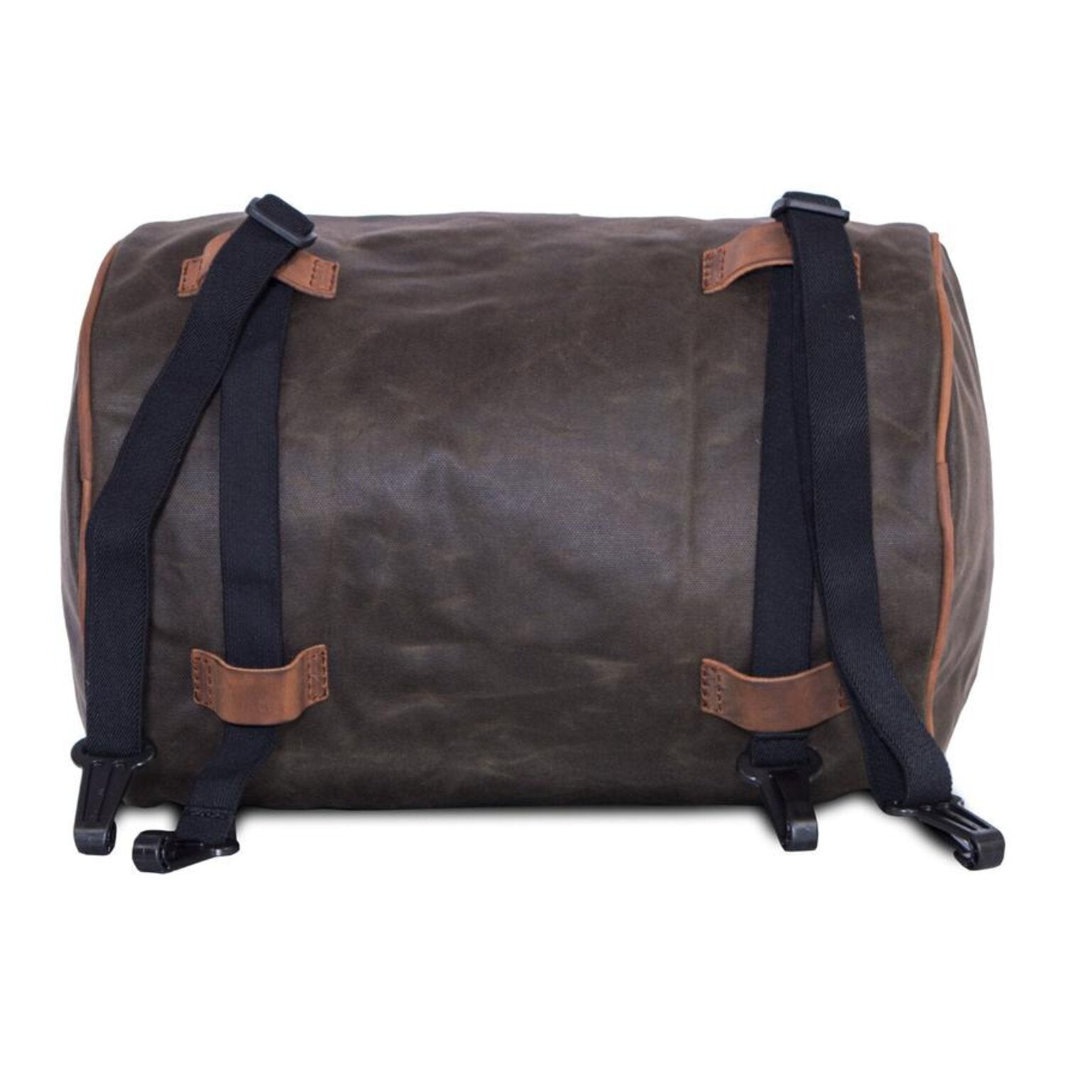 LongRide roll bag waxed cotton narrow - Khaki wax
