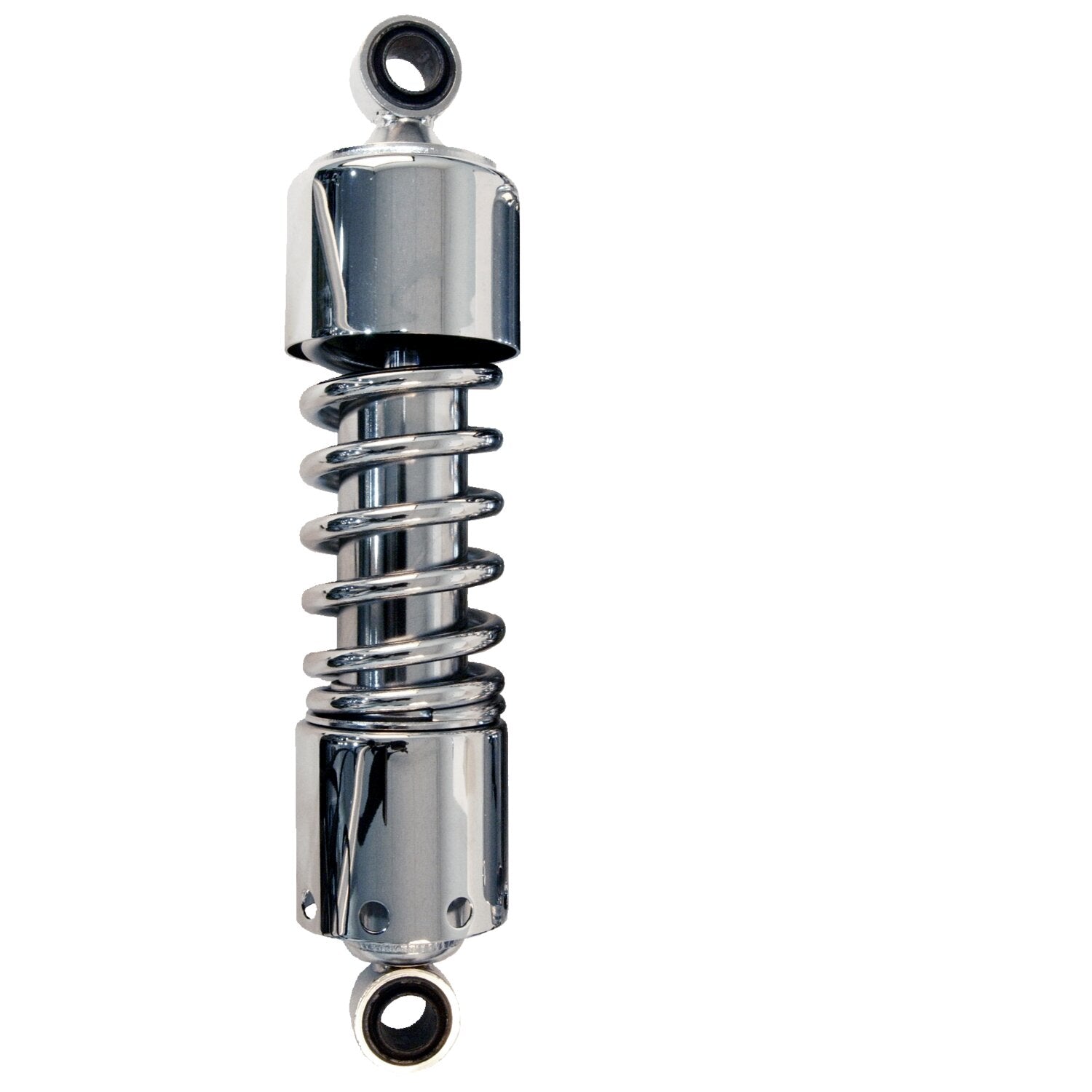 Emgo Shock absorbers 11" without cover - Chrome