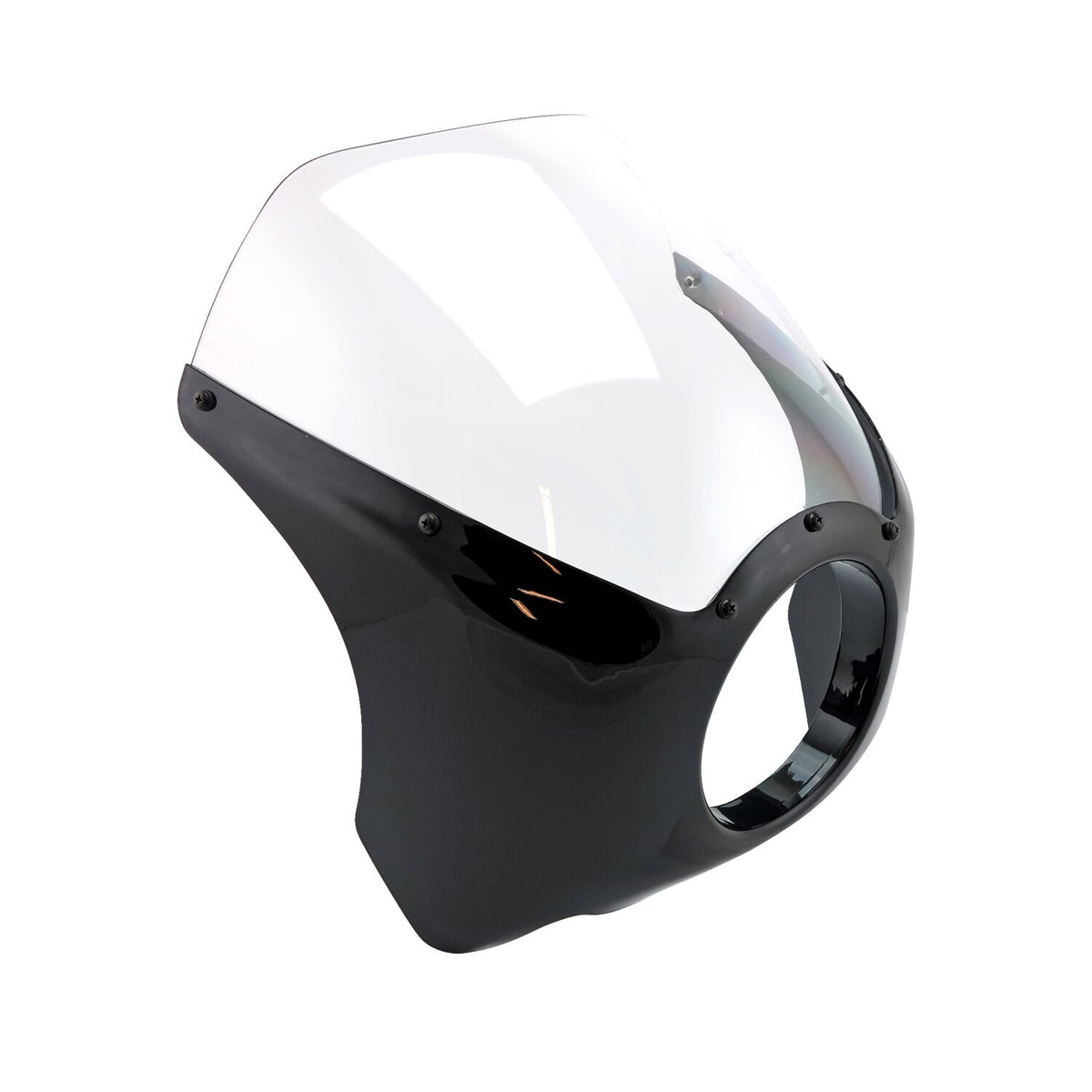 MCS Cafe racer style mini fairing - Black