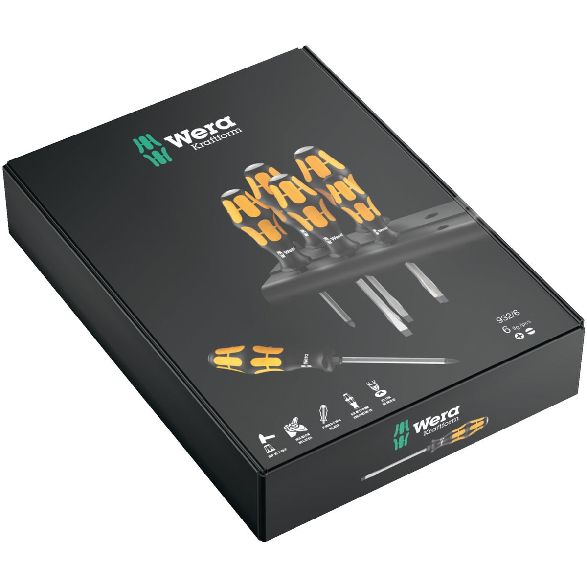 Wera screwdriver set Kraftform chisel Series 900