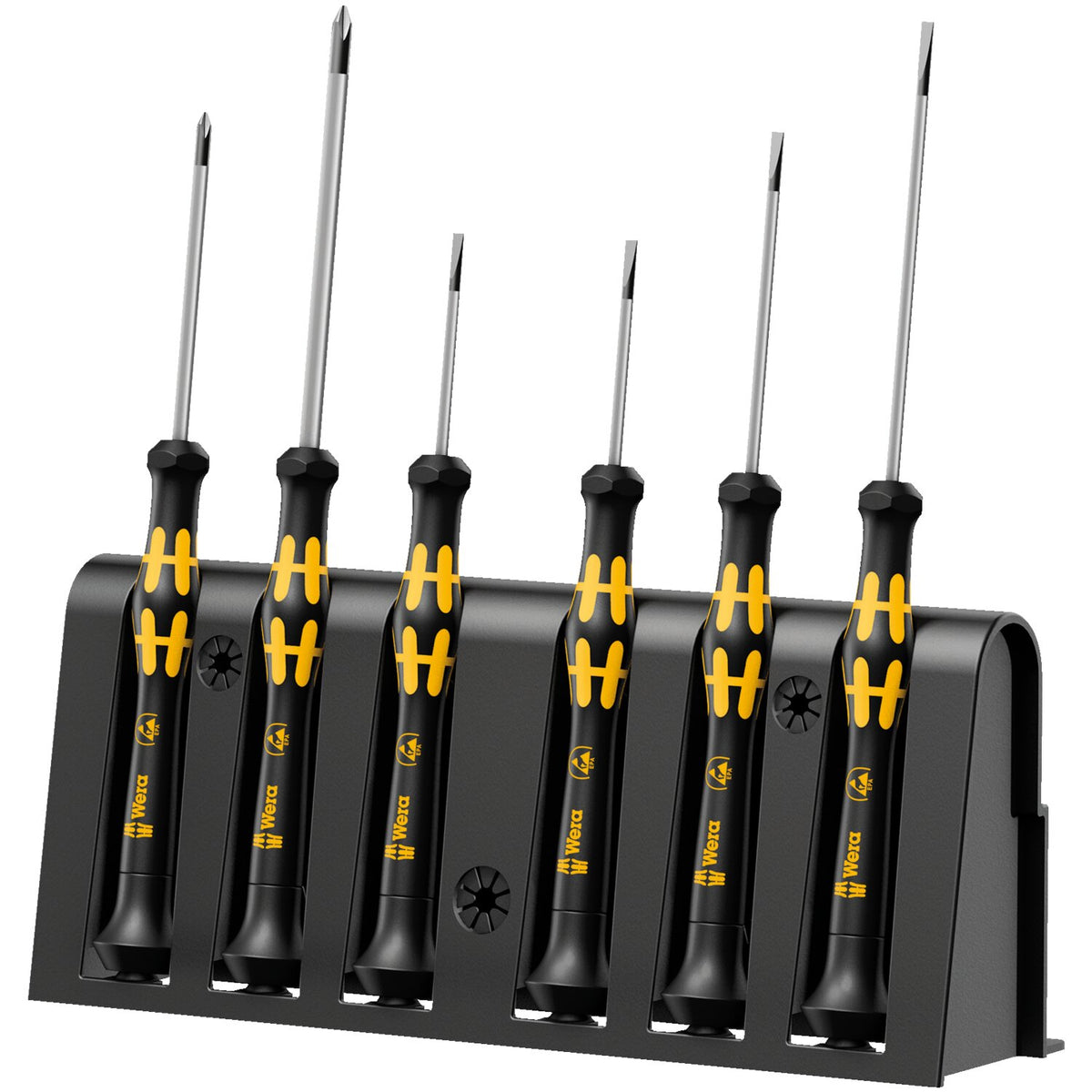 Wera ESD-safe screwdriver set for electronic applications