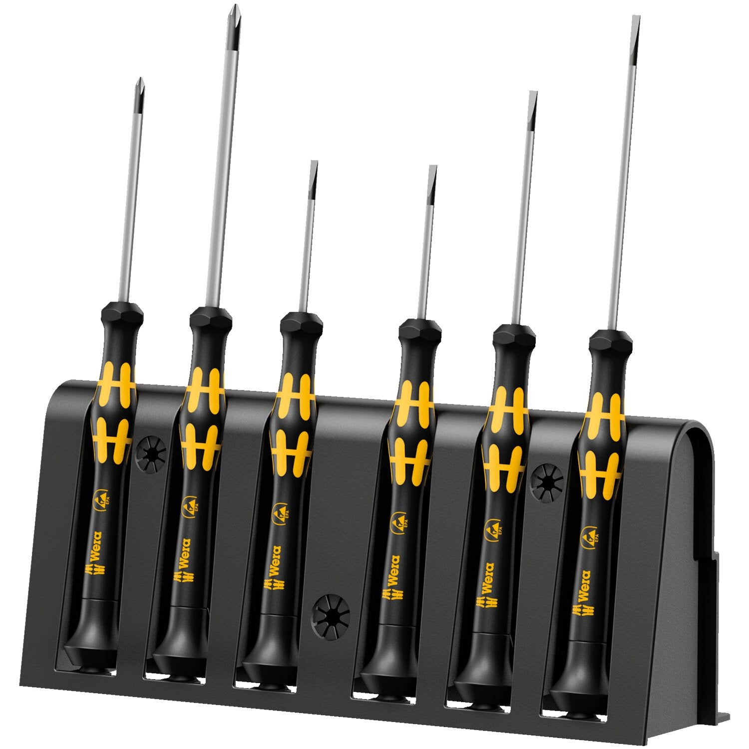 Wera ESD-safe screwdriver set for electronic applications