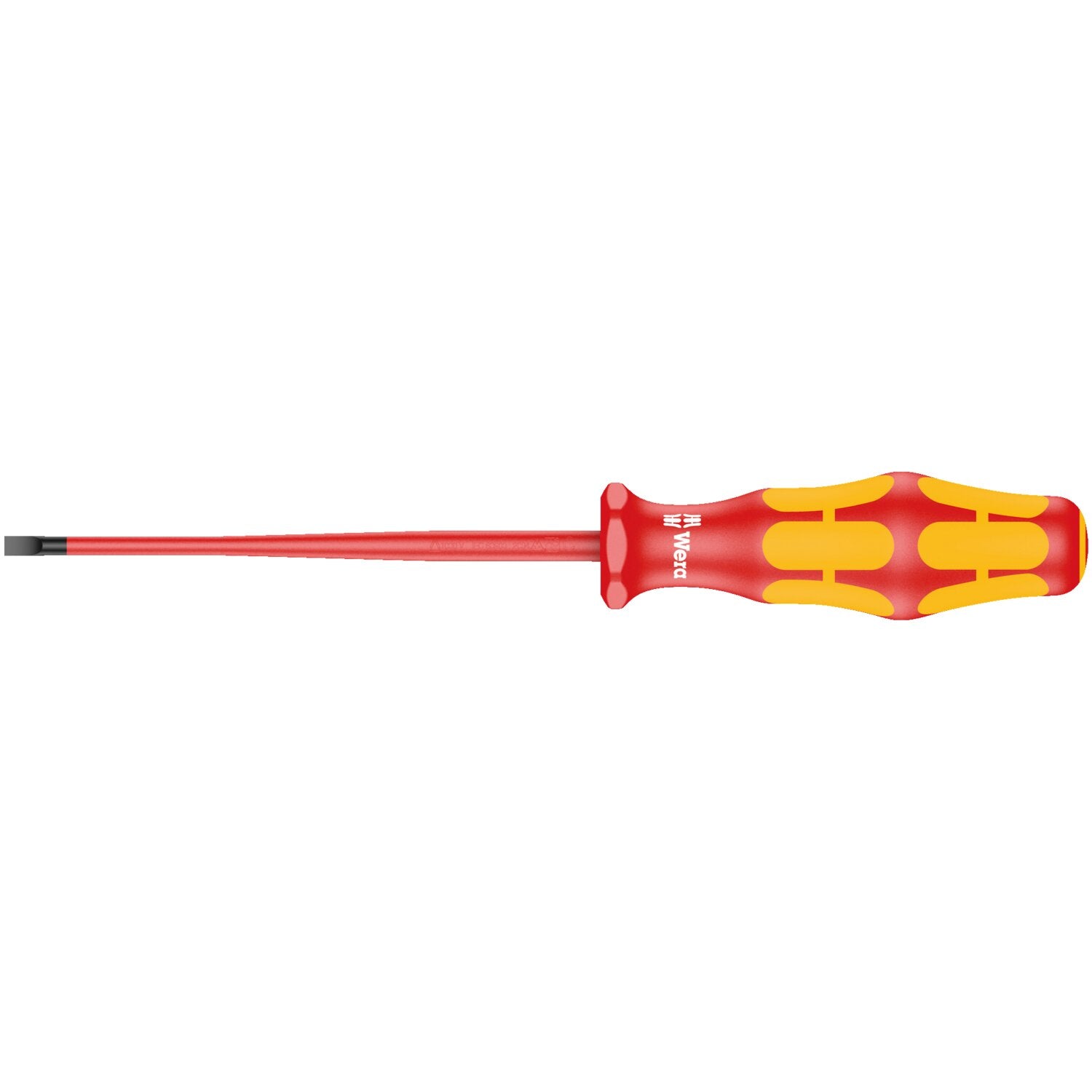 Wera screwdriver VDE Insulated for Slotted screws