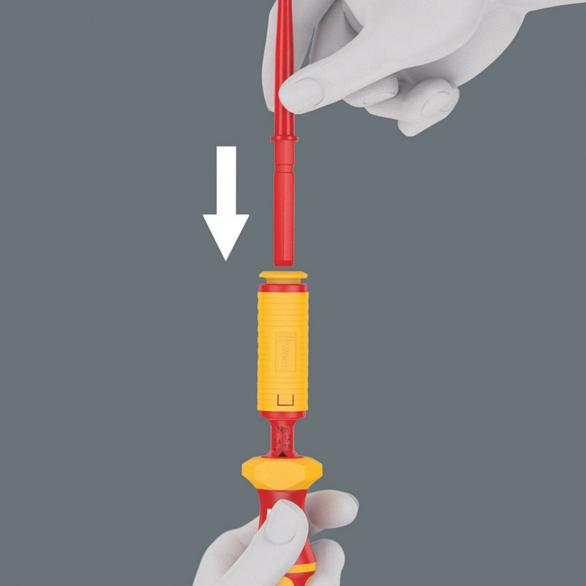 Wera adjustable torque handle VDE Kraftform