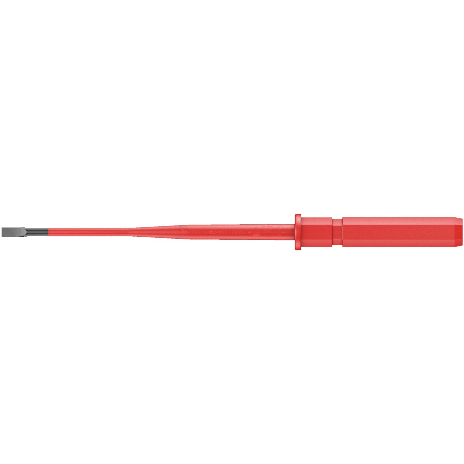 Wera compact inter-changeable screwdriver shaft slotted
