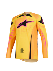 Alpinestars Techstar Nomur Jersey - Pink/Yellow/Orange