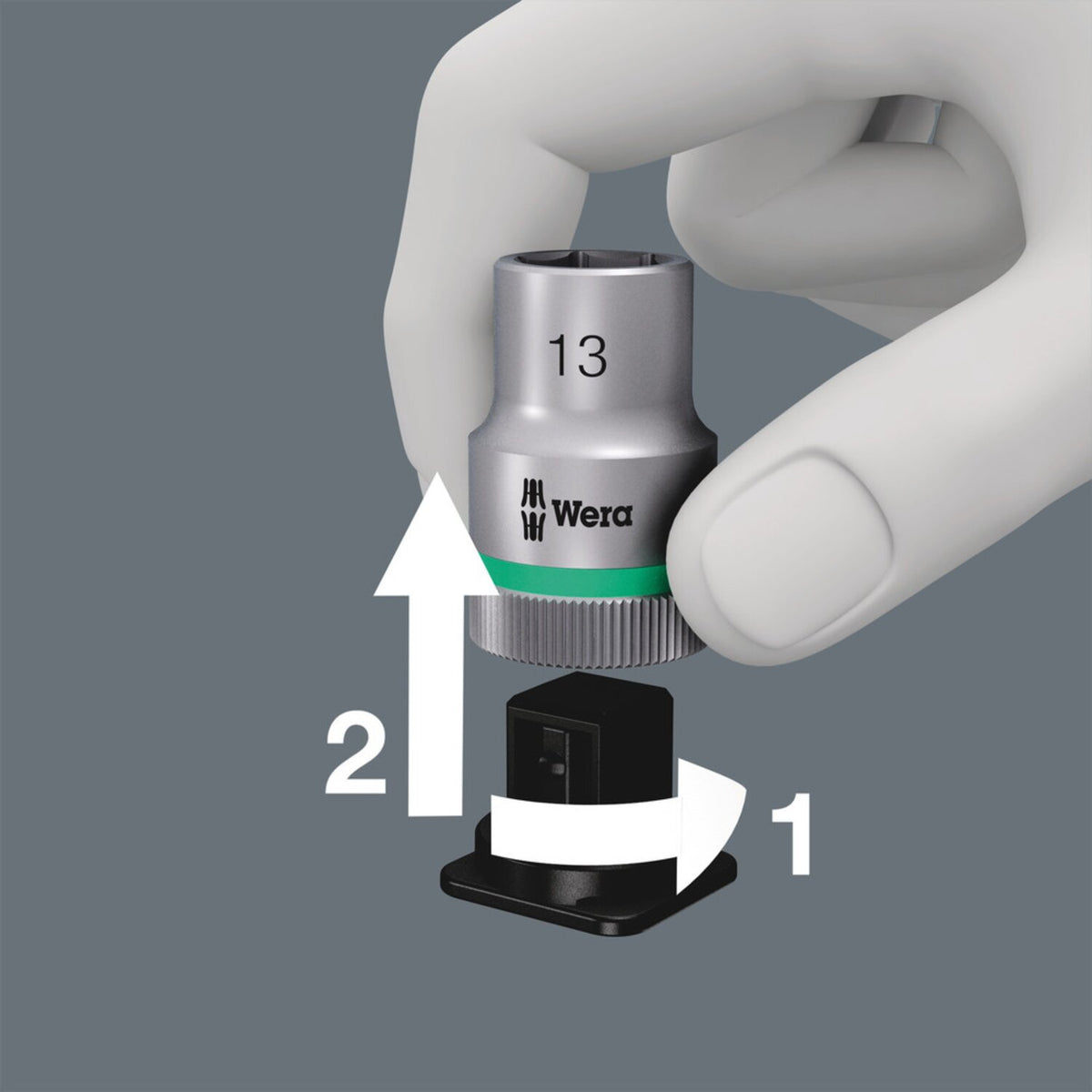 Wera socket belt with 1/4" drive Torx® socket bits