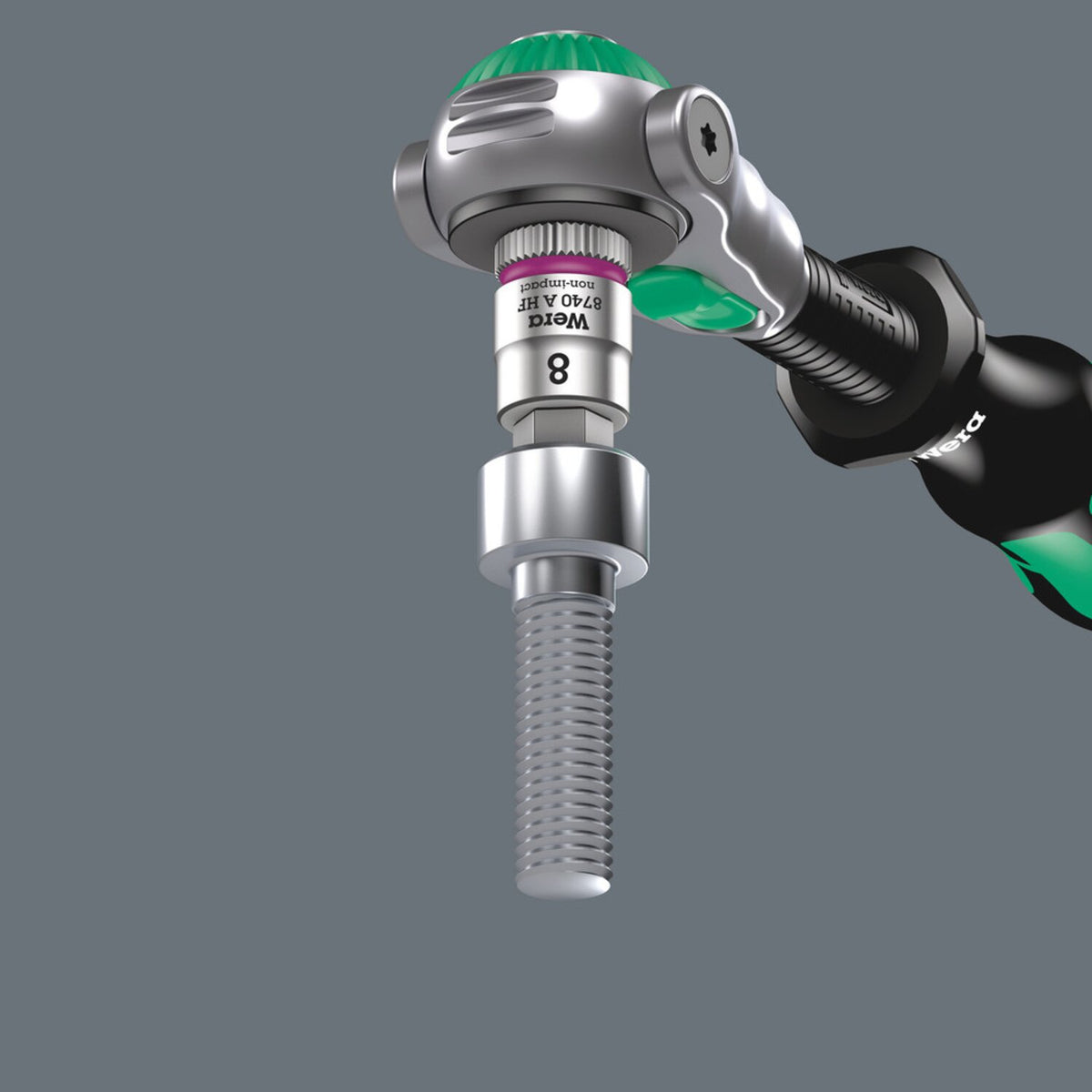 Wera Zyklop 1/4" Hex socket bit w/ holding function - Metric