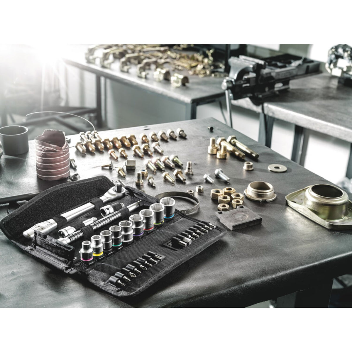 Wera Zyklop metal ratchet kit 29 pcs - 3/8" drive - Metric