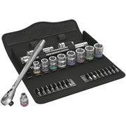 Wera Zyklop metal ratchet kit 29 pcs - 3/8" drive - Metric