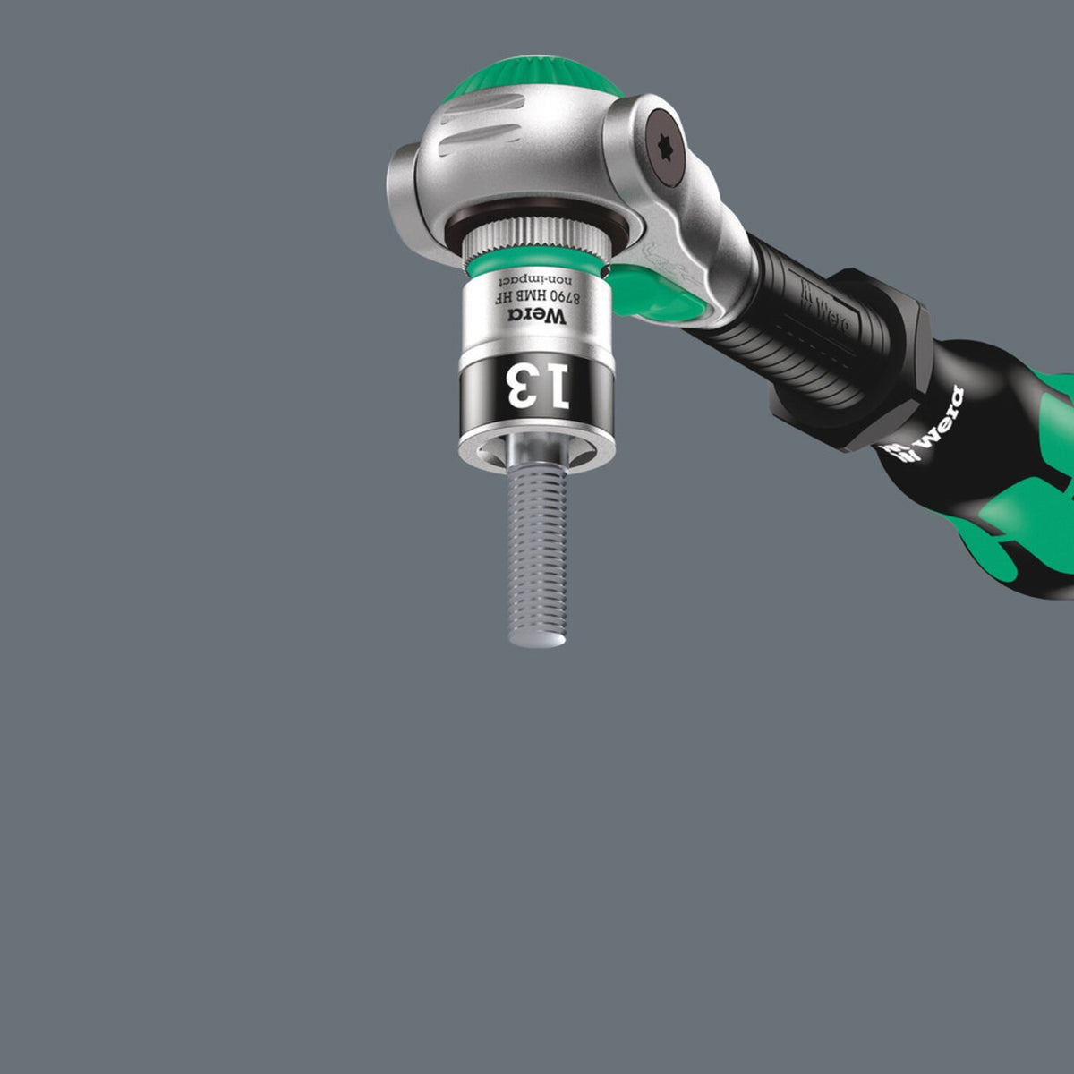 Wera Zyklop 3/8" socket with holding function - Metric 9.0