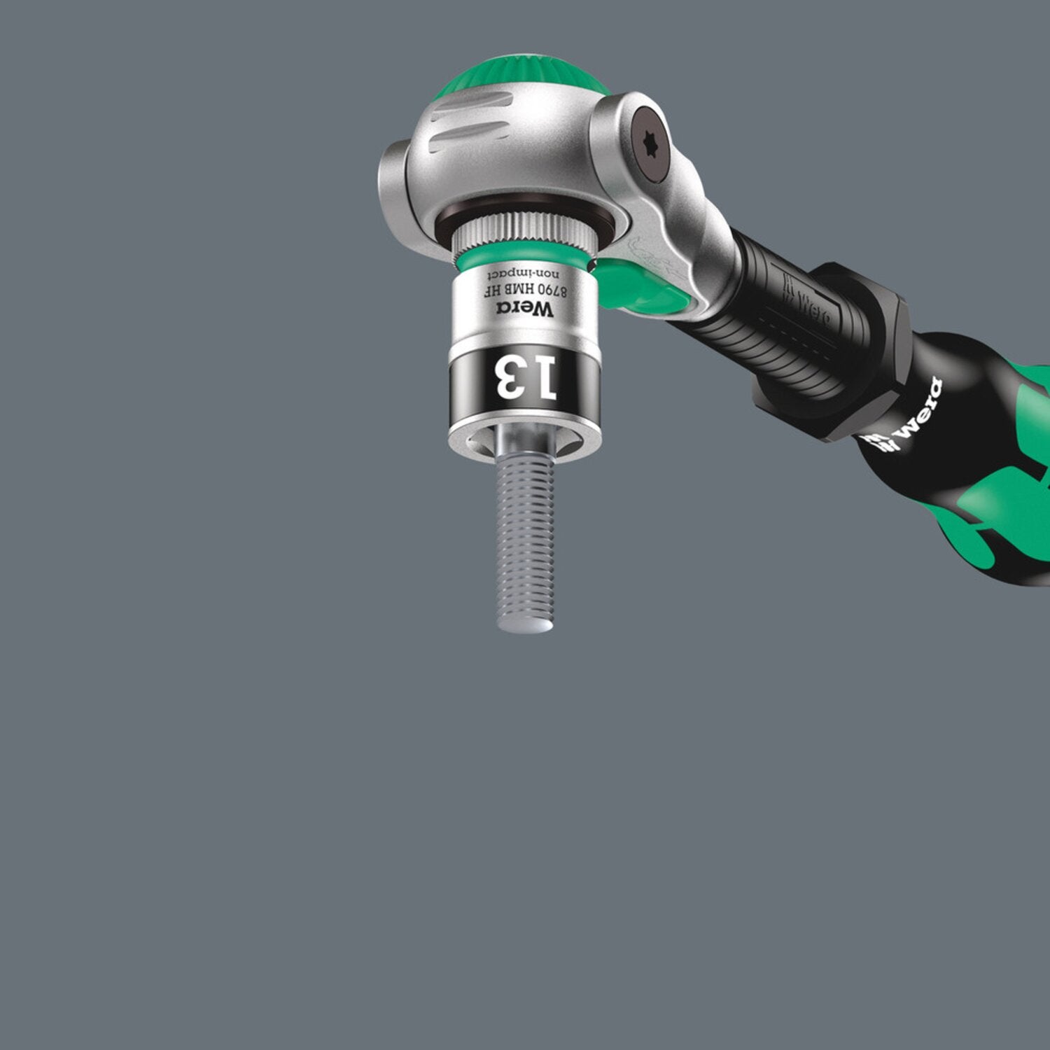 Wera Zyklop 3/8" socket with holding function - Metric 14.0