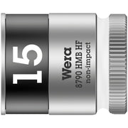 Wera Zyklop 3/8" socket with holding function - Metric 15.0
