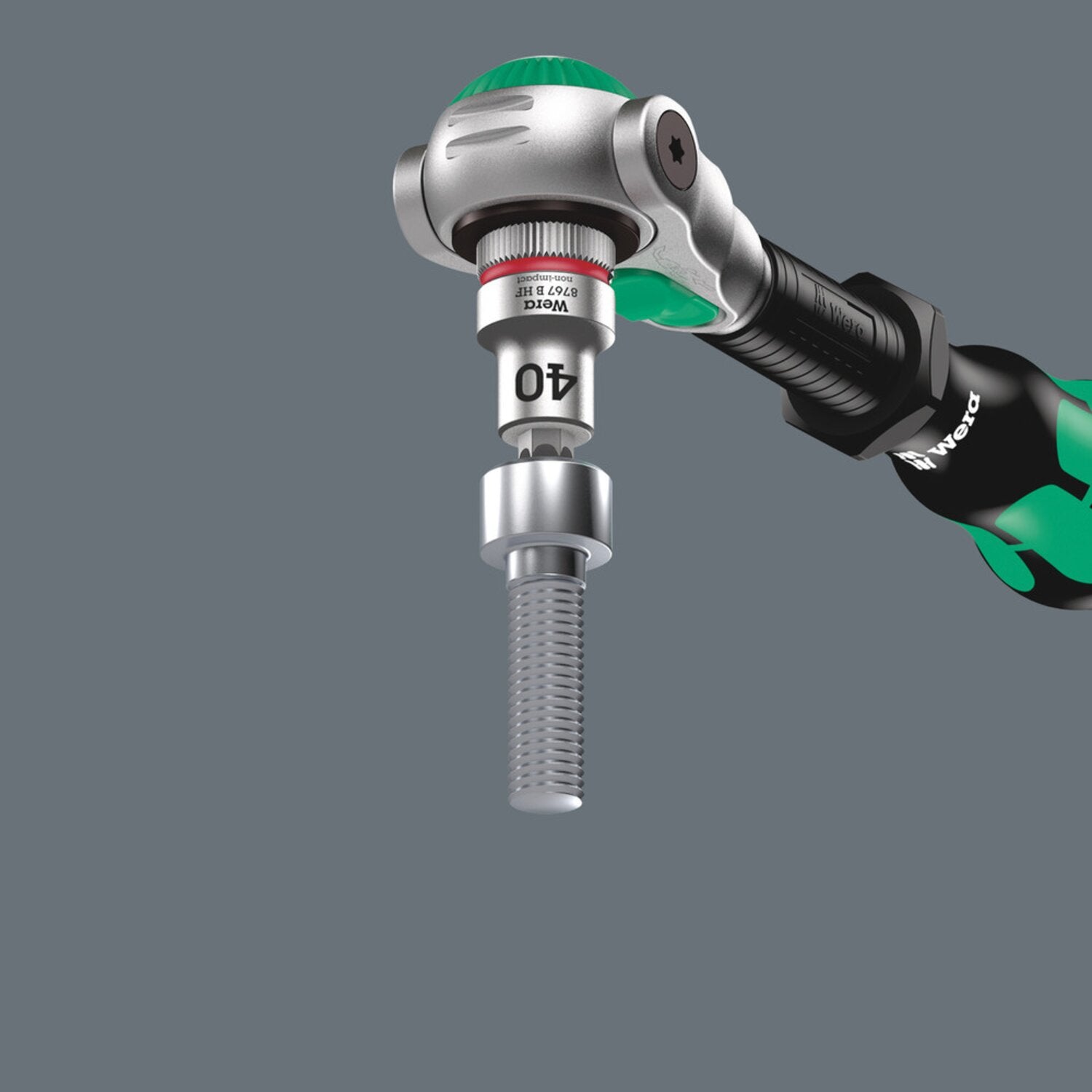 Wera Zyklop 3/8" Torx® socket bit TX27 with holding function