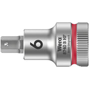 Wera Zyklop 3/8" Hex socket bit with holding function Metric