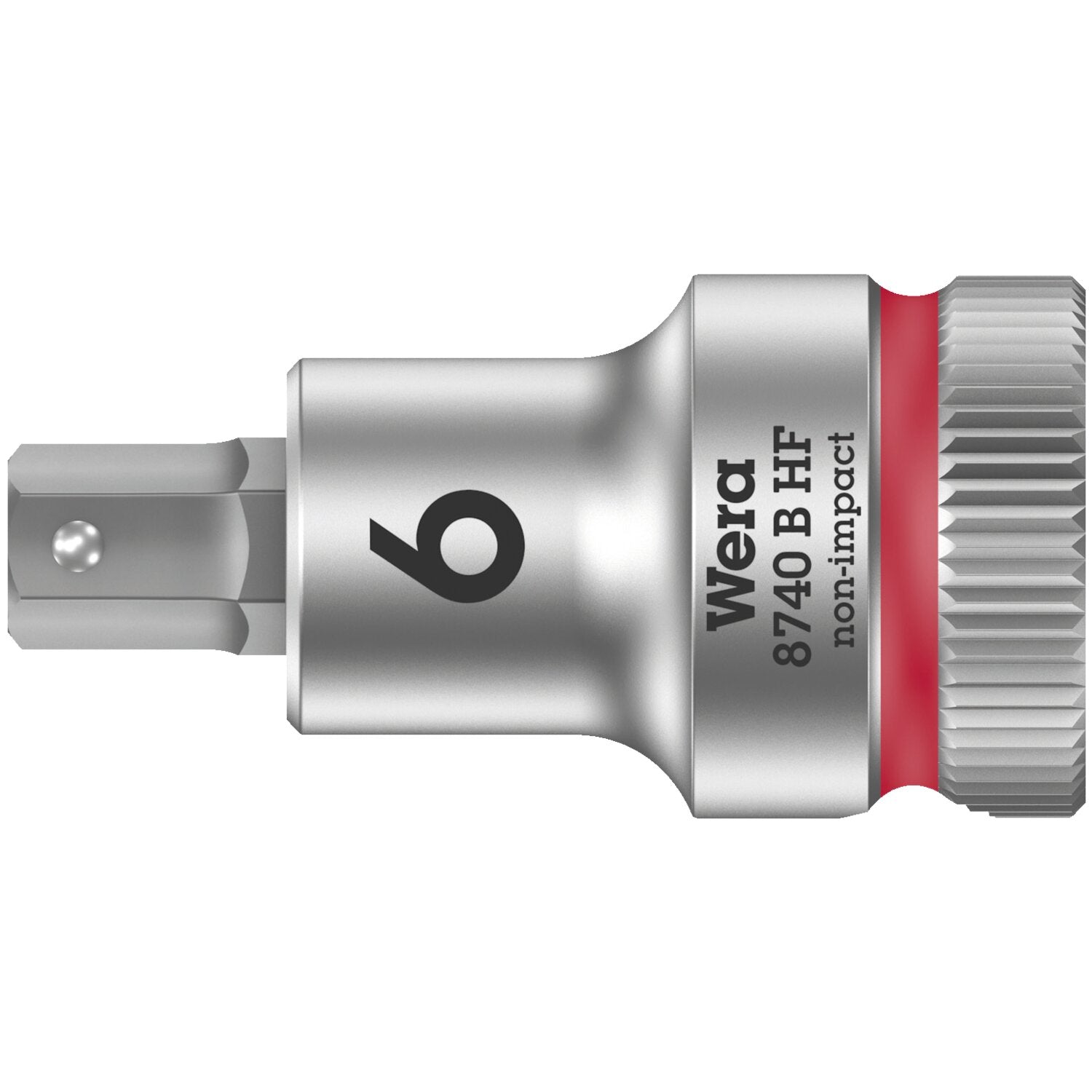 Wera Zyklop 3/8" Hex socket bit with holding function Metric