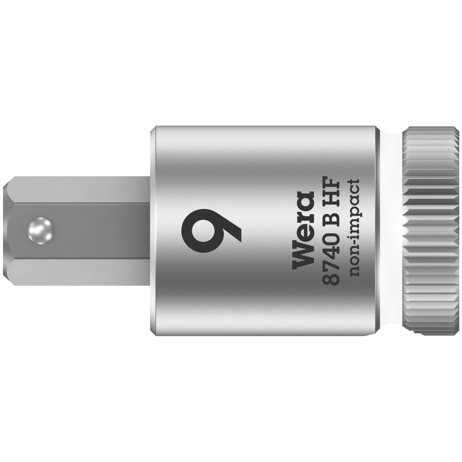 Wera Zyklop 3/8" Hex socket bit with holding function Metric