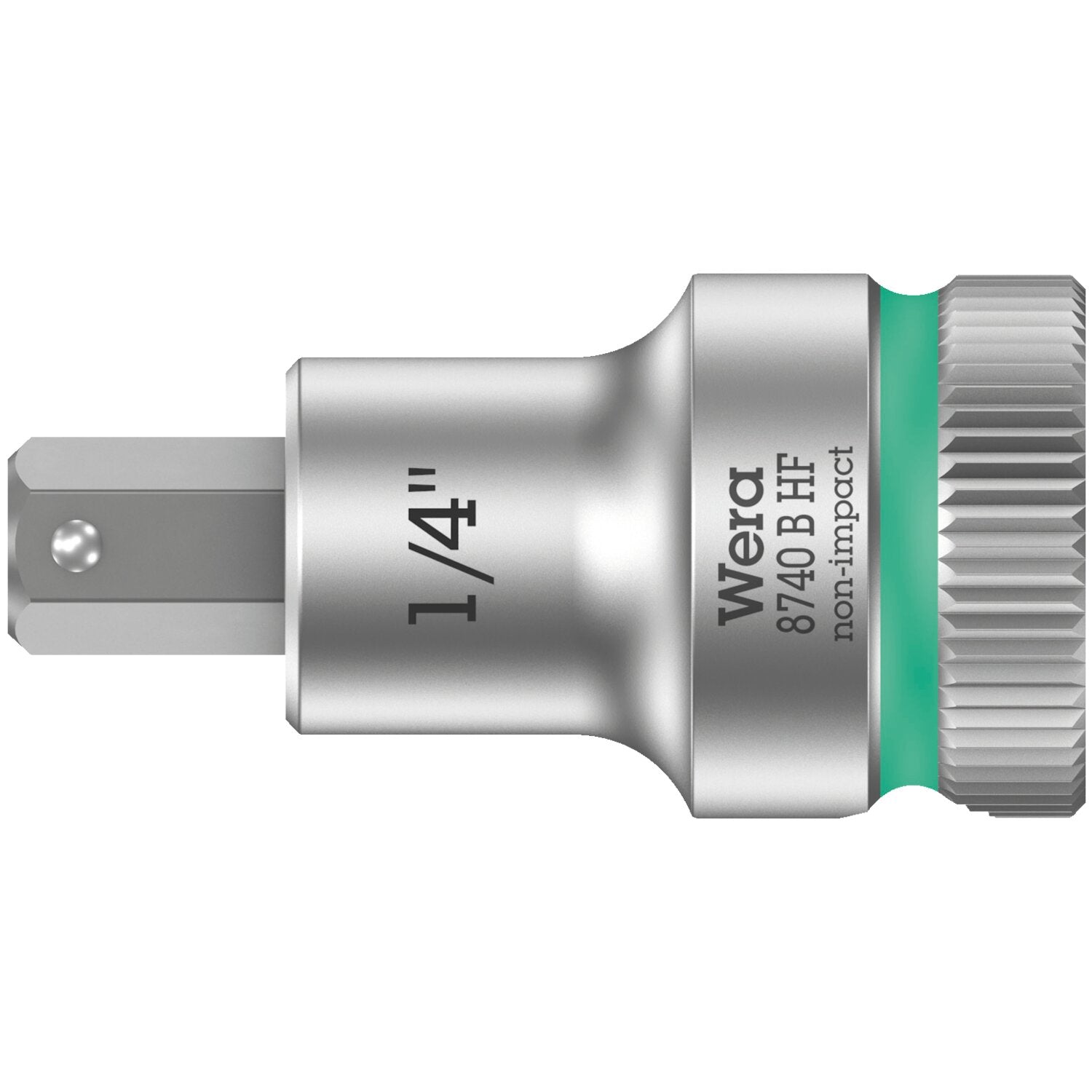 Wera Zyklop 3/8" Hex socket bit w/ holding function US sizes