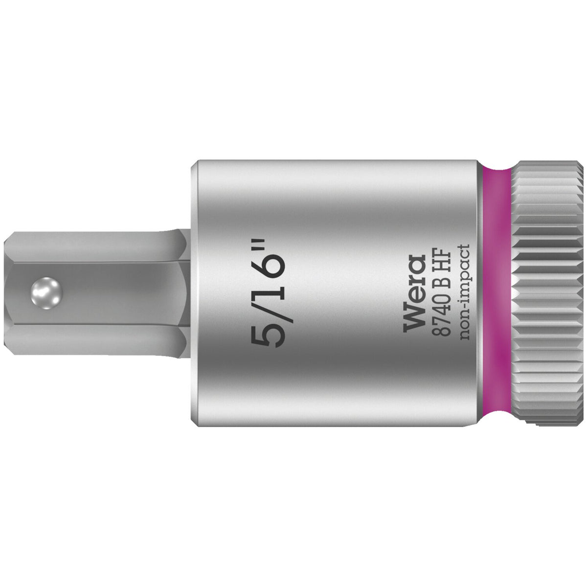Wera Zyklop 3/8" Hex socket bit w/ holding function US sizes