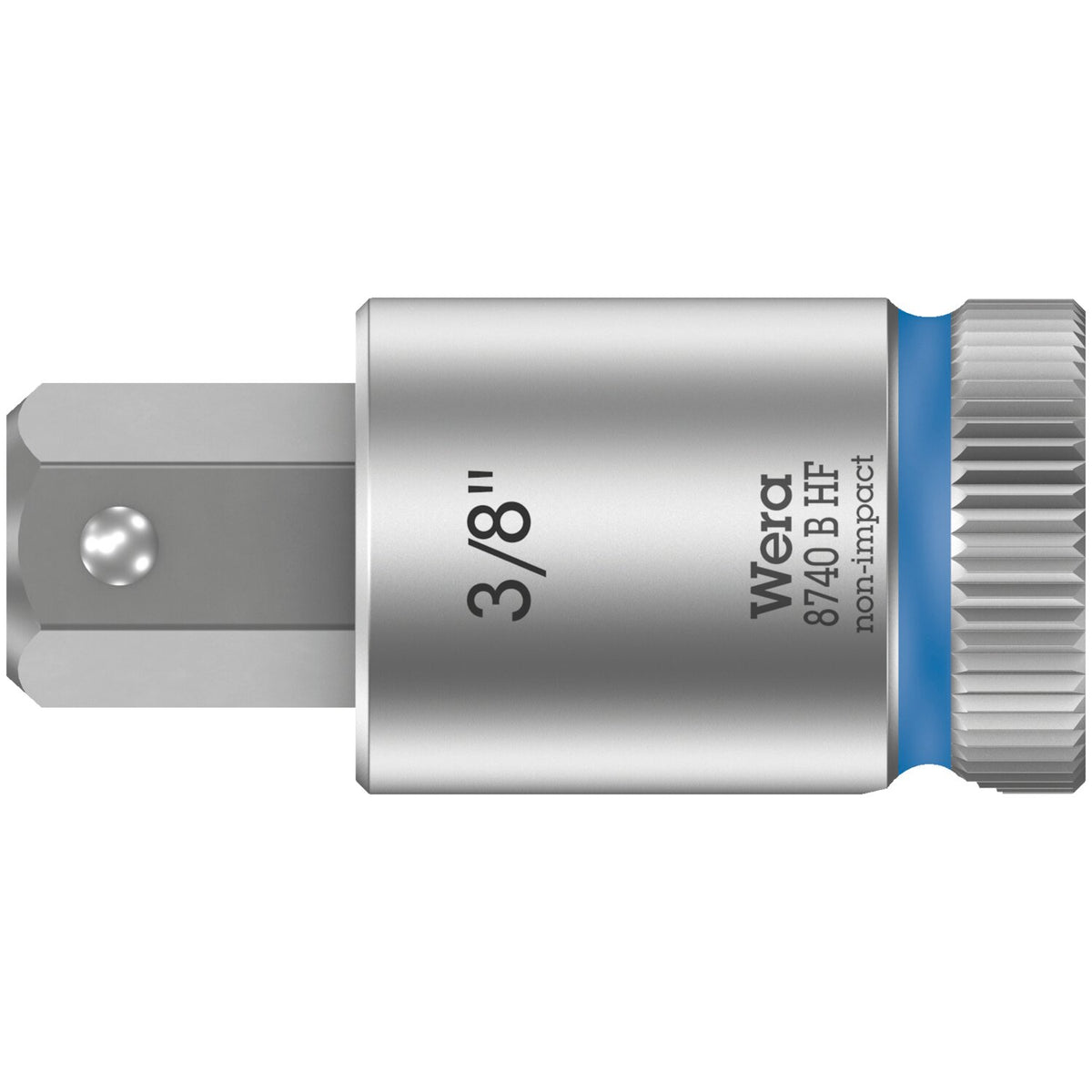 Wera Zyklop 3/8" Hex socket bit w/ holding function US sizes