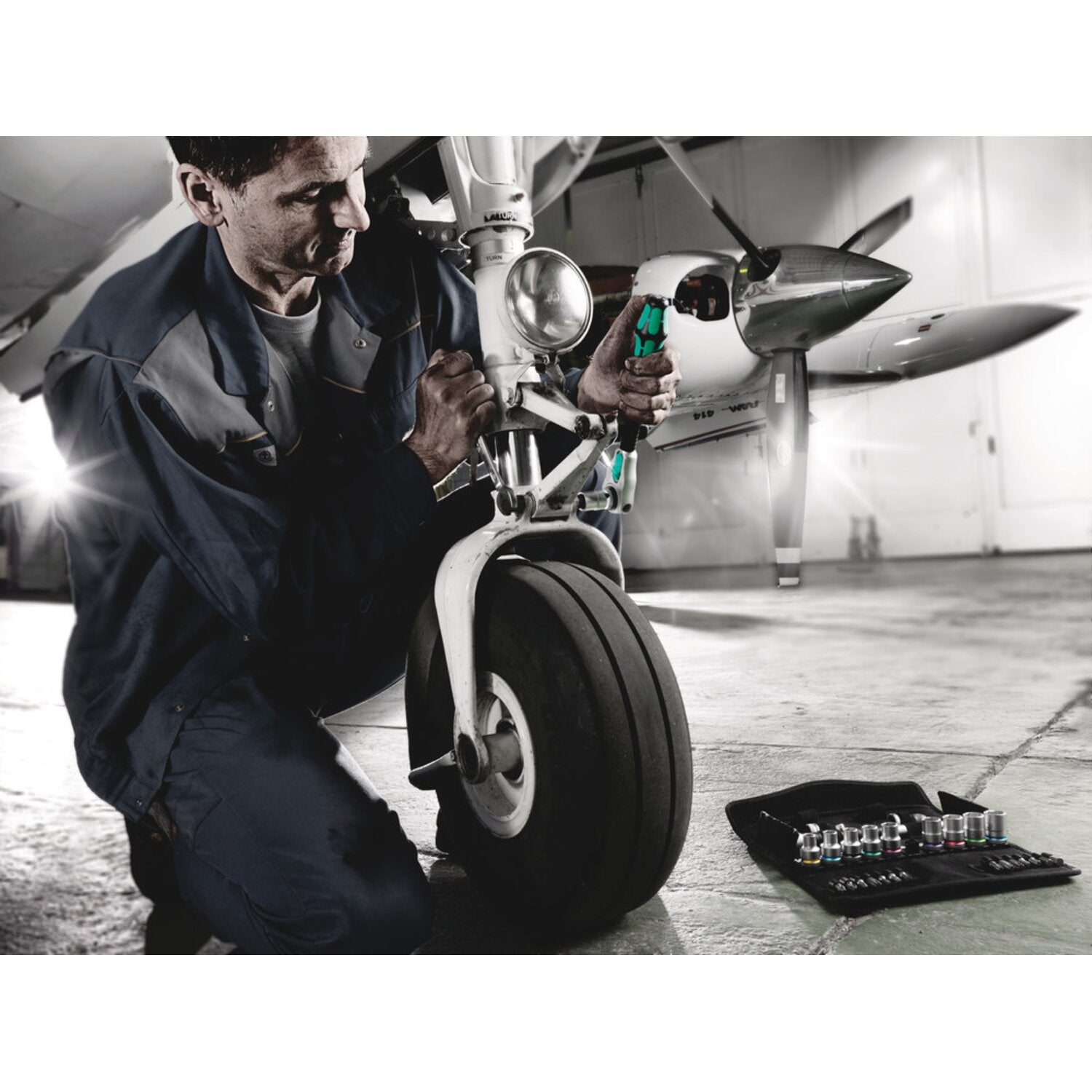 Wera Zyklop 1/2" socket - US sizes 5/8"