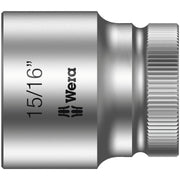 Wera Zyklop 1/2" socket - US sizes 15/16"