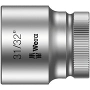 Wera Zyklop 1/2" socket - US sizes 31/32"