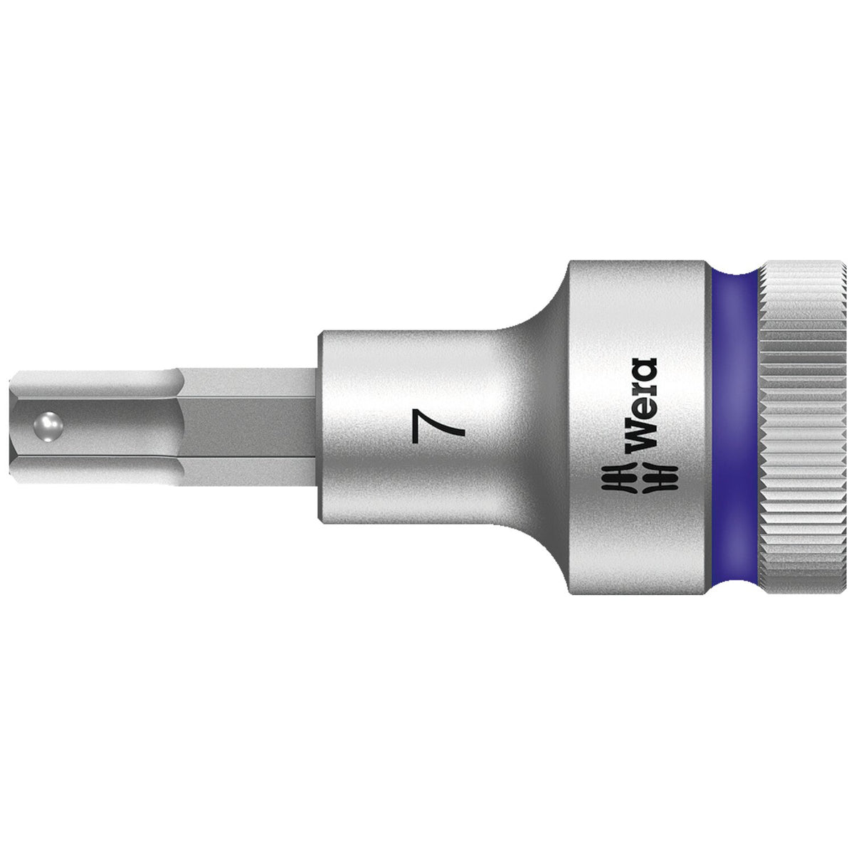 Wera Zyklop 1/2" Hex socket bit with holding function