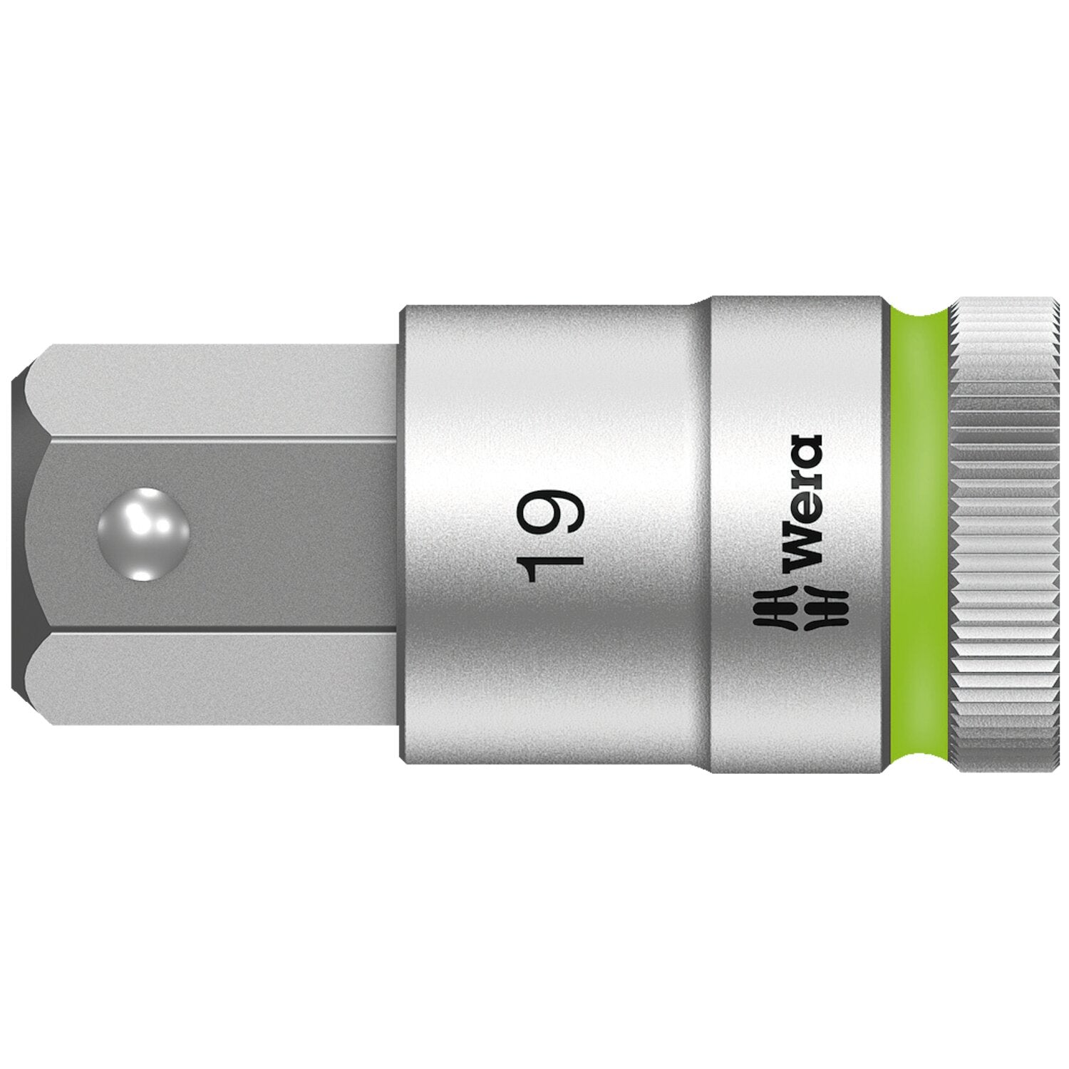 Wera Zyklop 1/2" Hex socket bit with holding function
