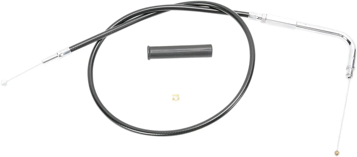 DRAG SPECIALTIES Black Vinyl Throttle Cable 39-1/2"