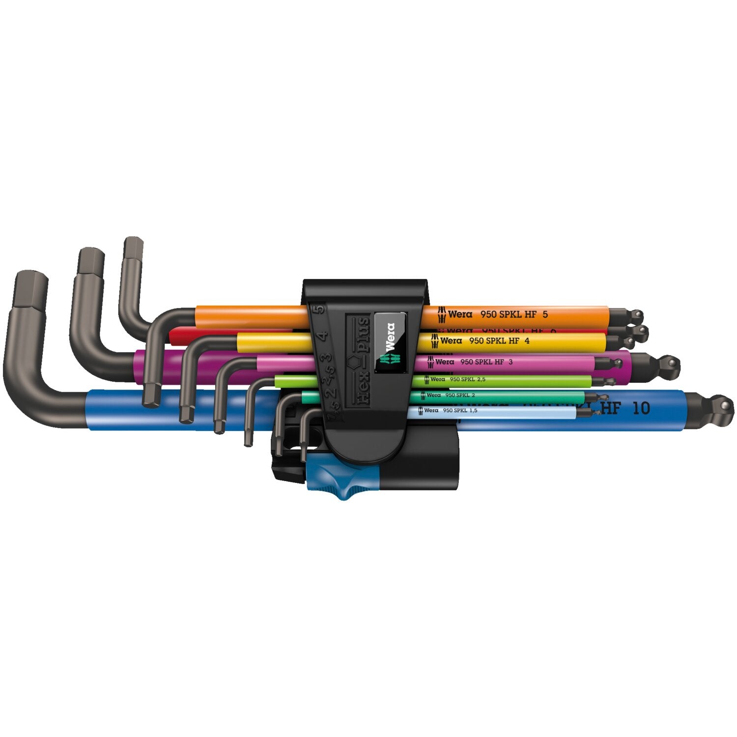 Wera hex key set multicolor - Metric