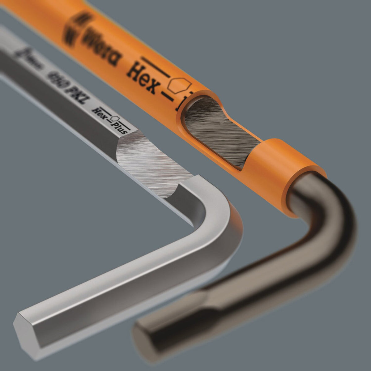Wera hex key set multicolor - Metric